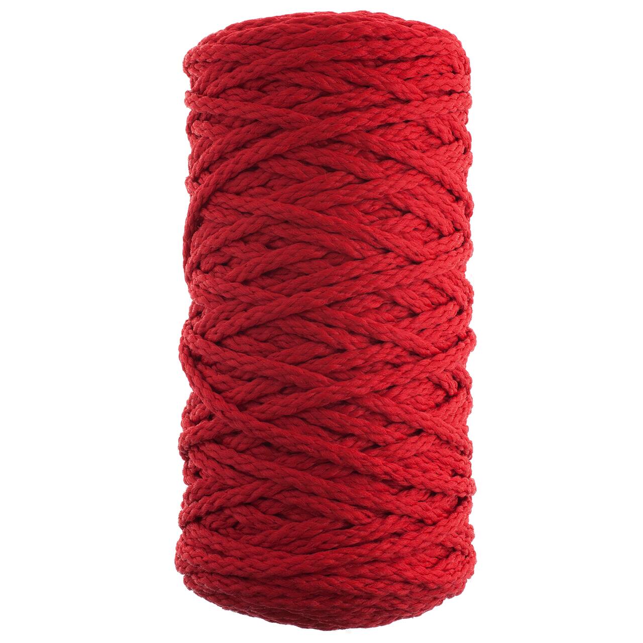 John Bead 4mm Braided Macramé Cord, 70yd.